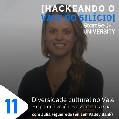 #11 Diversidade cultural no Vale do Silício e porquê você deve valorizar a sua, com Julia Figueiredo (Silicon Valley Bank)