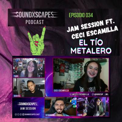 Ceci Escamilla habla sobre "El Tío Metalero" y sus experiencias paranormales | SXS JAM SESSION