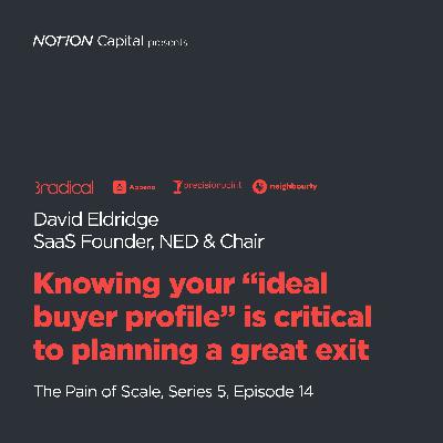 P514 - Knowing your “ideal buyer profile” is critical to planning a great exit, with David Eldridge, SaaS Founder, NED and Chair P514 - Knowing your “ideal buyer profile” is critical to planning a great exit, with David Eldridge, SaaS Founder, NED and Chair