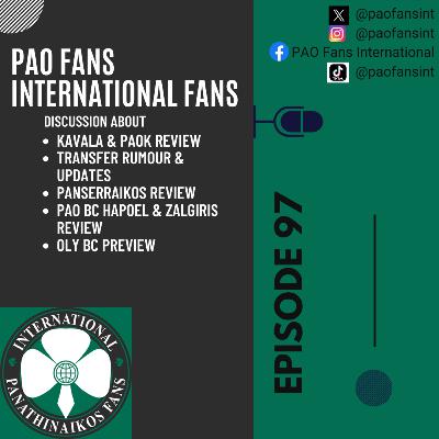 PAO Fans Intertional Ep 97 - Quick recap of Football & Basketball updates PAO Fans Intertional Ep 97 - Quick recap of Football & Basketball updates