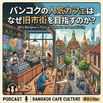 #49 バンコクの人気カフェはなぜ旧市街を目指すのか? #49 バンコクの人気カフェはなぜ旧市街を目指すのか?