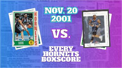 November 20th, 2001: MJ's return game, Lee Nailon and the lost season