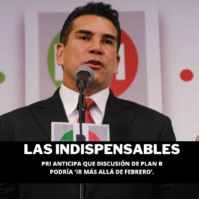 PRI anticipa que discusión de plan B podría ‘ir más allá de febrero’.