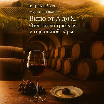 Аудио подкаст- Вино от А до Я: От лозы до трюфеля и идеальной пары Аудио подкаст- Вино от А до Я: От лозы до трюфеля и идеальной пары