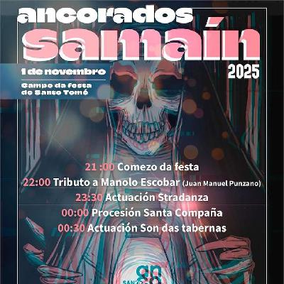 Samaín de San Tomé de Ancorados, falamos con José Manuel Nogueira, un dos impulsores deste festa con moita creatividade. Samaín de San Tomé de Ancorados, falamos con José Manuel Nogueira, un dos impulsores deste festa con moita creatividade.