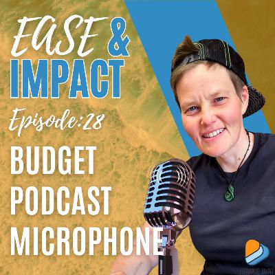 EP.28 - Budget Podcast Microphone: Recording Quality Audio When You Don't Have Gear