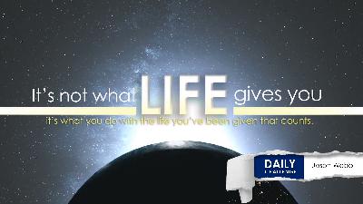 What You Do With What You're Given