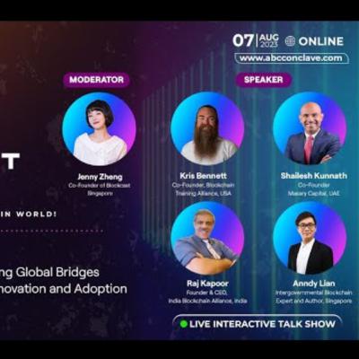 Jenny Zheng Moderates Panel on Blockchain Beyond Borders | ABC Conclave - Dubai