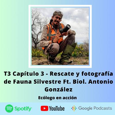 T3 Capítulo 3 - Rescate y fotografía de Fauna Silvestre Ft. Biol. Antonio González