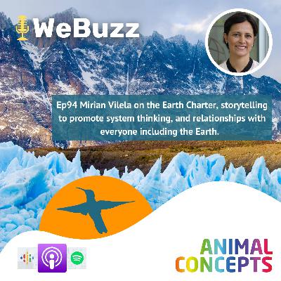 Ep94 Mirian Vilela on the Earth Charter, storytelling to promote system thinking,  and relationships with everyone including the Earth