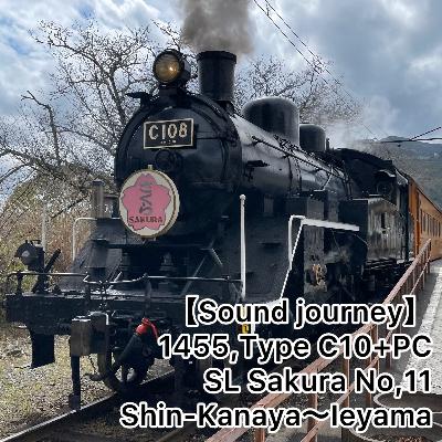 第76回【走行音】1455,大鐵C10形+旧型客車 SLさくら11号 01/01:新金谷~家山 第76回【走行音】1455,大鐵C10形+旧型客車 SLさくら11号 01/01:新金谷~家山