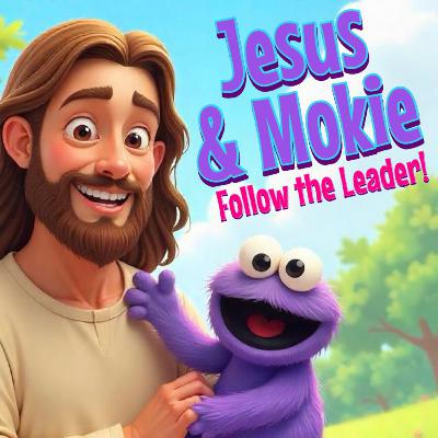Jesus and Mokie in "Follow the Leader"