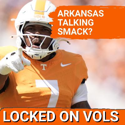 TRASH TALK: Arkansas RB TAUNTS Tennessee's Defense | How Will Vols respond?