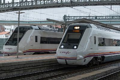 Xosé Carlos Fernández, experto del tren en Galicia