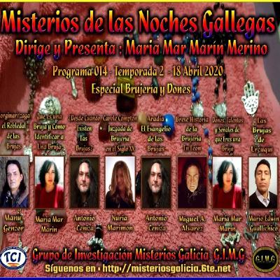 MISTERIOS DE LAS NOCHES GALLEGAS: T2,Ep14: ESPECIAL BRUJERÍA Y DONES