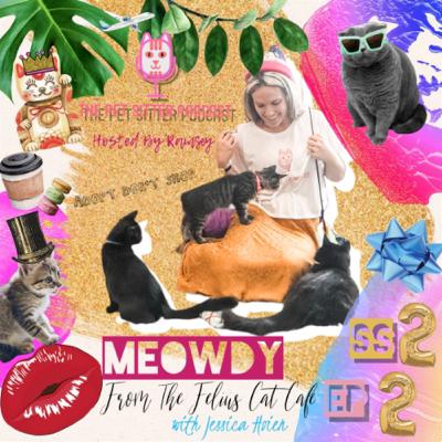 S2 EP2- MEOWDY from The Felius Cat Cafe Omaha Nebraska With Jessica Hoien