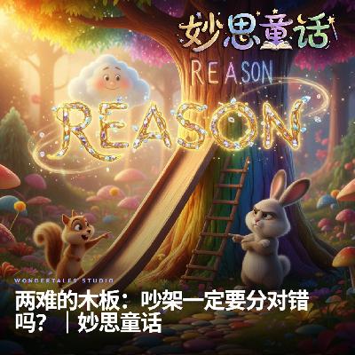 两难的木板:吵架一定要分对错吗?|妙思童话 两难的木板:吵架一定要分对错吗?|妙思童话