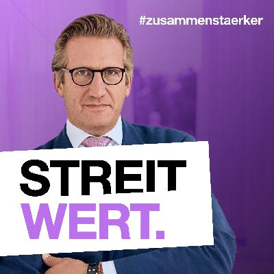 Trailer: Streitwert – der Podcast über die Themen, die zu wichtig sind, um darüber nicht zu streiten. Trailer: Streitwert – der Podcast über die Themen, die zu wichtig sind, um darüber nicht zu streiten.