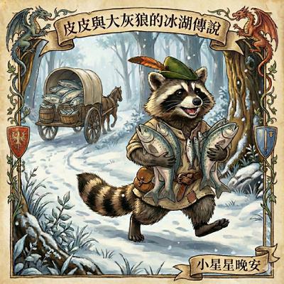品格故事快樂充電站-1-2-1皮皮與大灰狼冰湖傳說-上