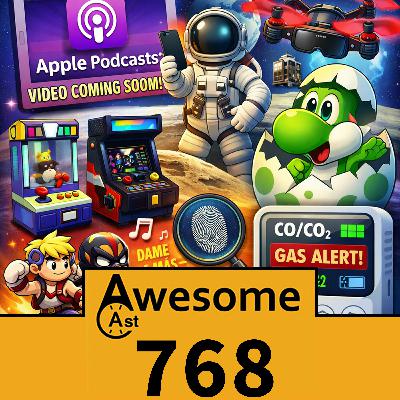 Apple Podcasts Adds Video + iPhones to the Moon?! | Olympics Drone Cam, 2XKO & Hatchin’ Yoshi | AwesomeCast 768 Apple Podcasts Adds Video + iPhones to the Moon?! | Olympics Drone Cam, 2XKO & Hatchin’ Yoshi | AwesomeCast 768