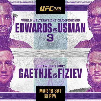 UFC 286 | Leon Edwards vs Kamaru Usman 3 | Justin Gaethje vs Rafael Fiziev predictions (Hindi)