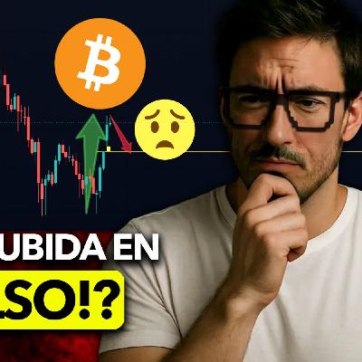 Noticias CRIPTOMONEDAS: ¿Otra SUBIDA EN FALSO para BITCOIN?