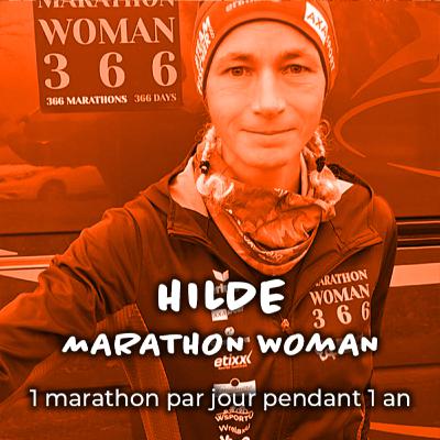 #8 Hilde Dosogne : Marathon Woman, 1 marathon par jour pendant un an