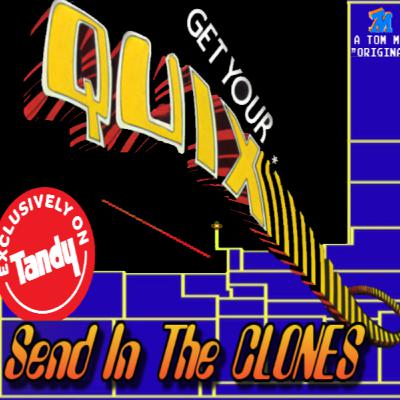 It's QUIX for the TRS-80 CoCo - A TOTALLY ORIGINAL TITLE on the Christmas Edition of The COCO SHOW!