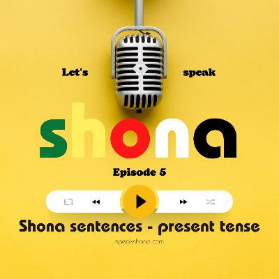 5. Simple Shona Sentences 5. Simple Shona Sentences