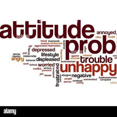 Attitude problem Attitude problem