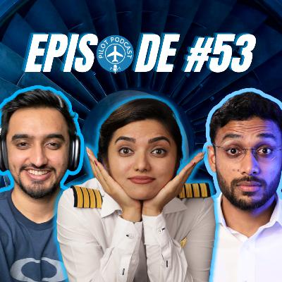 How to crack Airline PILOT interview? | Pilot Podcast EP 53 by Captain Neha, Nilay & WingedEngineer