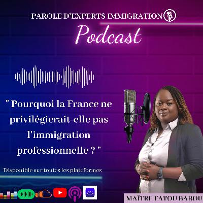 Pourquoi la France ne privilégierait-elle pas l’immigration professionnelle ?