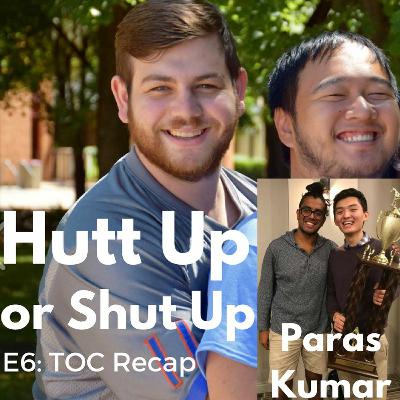 Hutt Up or Shut Up Episode 6: TOC 2017 Recap Hutt Up or Shut Up Episode 6: TOC 2017 Recap