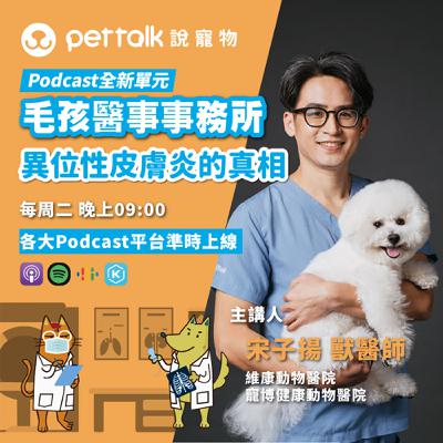 EP259｜《毛孩醫事事務所》一變天就開始抓不停！犬貓異位性皮膚炎的真相 feat. 宋子揚 獸醫師