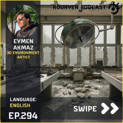 Standing out as a 3d Environment artist with Eymen Akmaz - Kouryer podcast #294