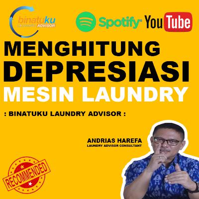 Menghitung Biaya Depresiasi (Penyusutan) Mesin Laundry