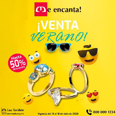 Gran venta de Verano con 25% de descuento en joyas y relojes.