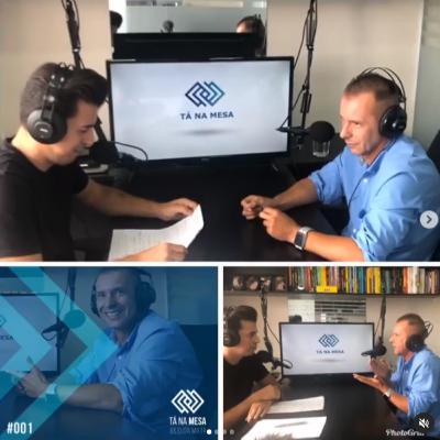 Tudo sobre delivery - Episódio Tá Na Mesa com Julio da Matta e o convidado Luizinho da Scuadra.