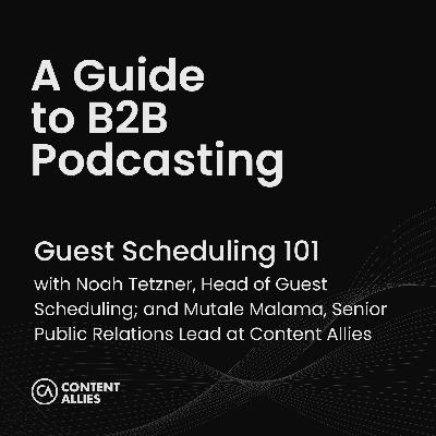 Guest Scheduling 101 Guest Scheduling 101