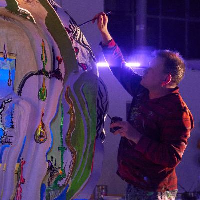 Inside: mit Künstler David Inside: mit Künstler David