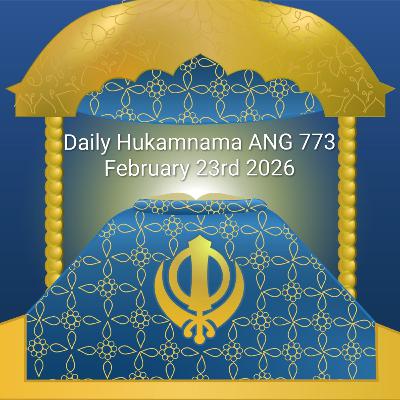 Daily Hukamnama: Sikh Wisdom ANG 773 February 23rd 2026 #hukamnama #darbarsahib
