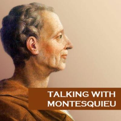It is an interview with Montesquieu