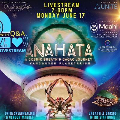 ANAHATA Pre-Event Livestream with Kathie & Paul + Vendor & Healers!