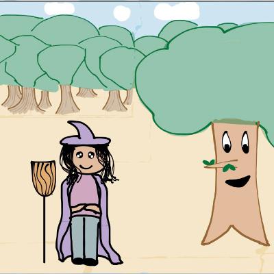 Una Bruja y Un Árbol