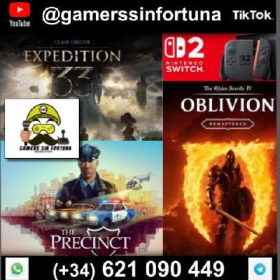 S3E8 Hablando de: Clair Obscur Expedition 33, TES IV Oblivion Remastered, The Precint y mucho más