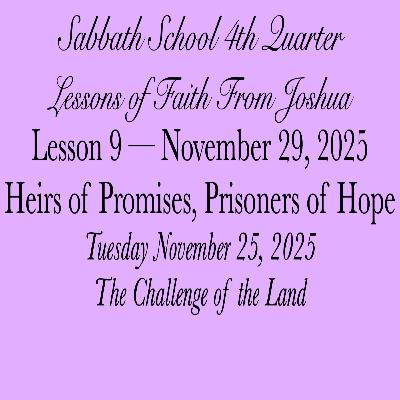 Heirs of Promises, Prisoners of Hope — The Challenge of the Land