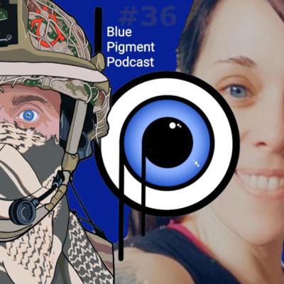 Blue Pigment Podcast #36 Alexis Casiday, domestic abuse survivor, poet, BJJ practitioner.