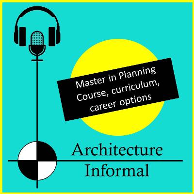 master in planning- the post graduation after b.arch, b.tech and b.plan