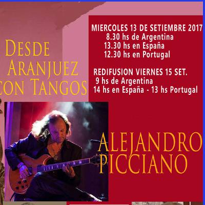 Alejandro Picciano con Eduardo Aldiser y Oscar Pedro Juliano - Radio Nueva Argentina Fm 88.5