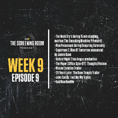 The Screening Room Podcast WEEK 9 | Terror Con or #Terrornado2025, The Rock with a 15min standing ovation, The Paper (Office Spinoff), Violent Night 2, The John Candy Documentary at TIFF The Screening Room Podcast WEEK 9 | Terror Con or #Terrornado2025, The Rock with a 15min standing ovation, The Paper (Office Spinoff), Violent Night 2, The John Candy Documentary at TIFF
